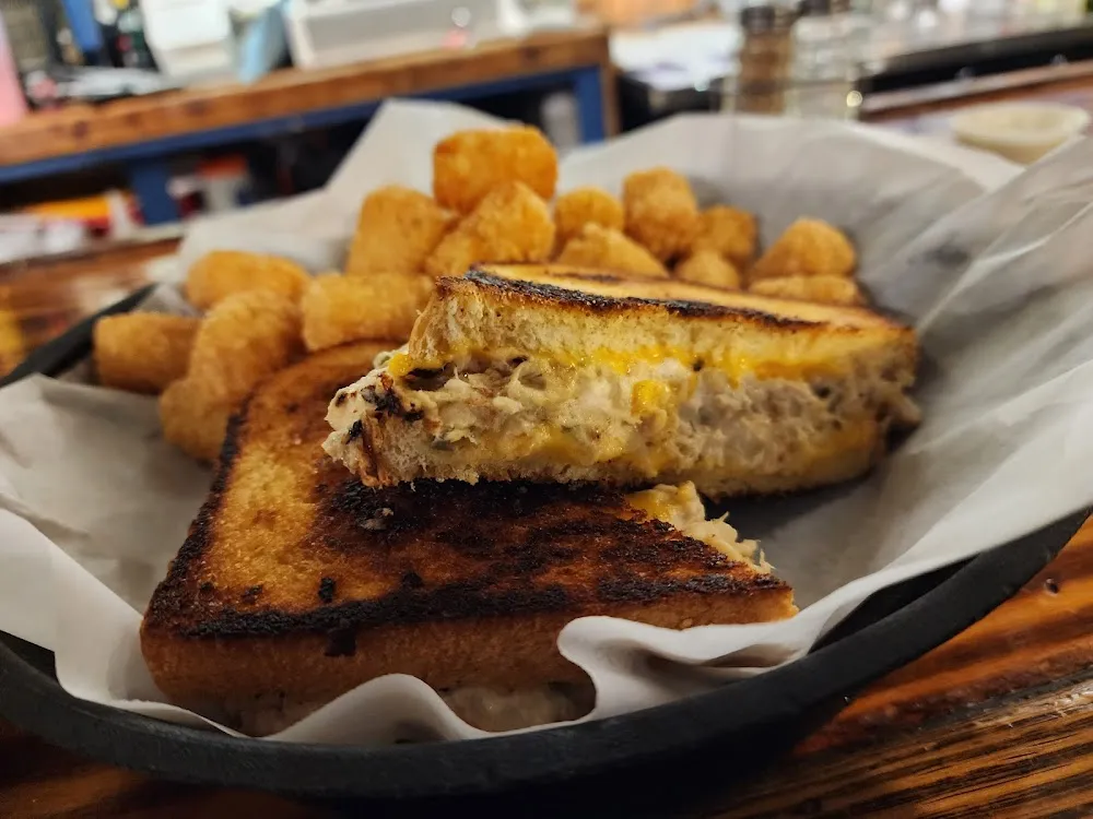 Grilled Tuna and Cheese